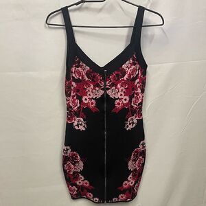 Guess Mirage Floral Bodycon Bandage Dress